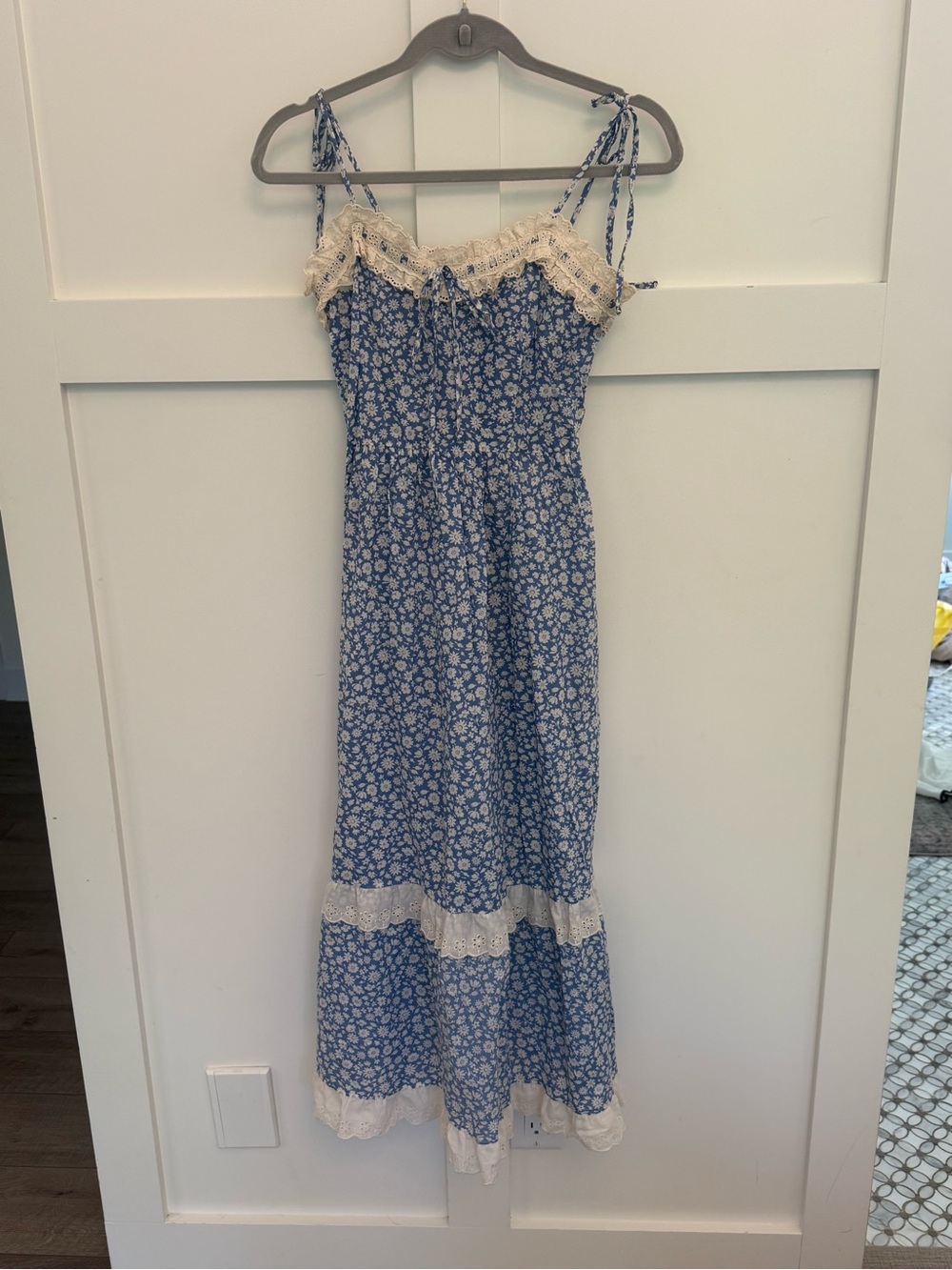 Christy Dawn - Emma Dress in Blue Calendula - Picture 4 of 5